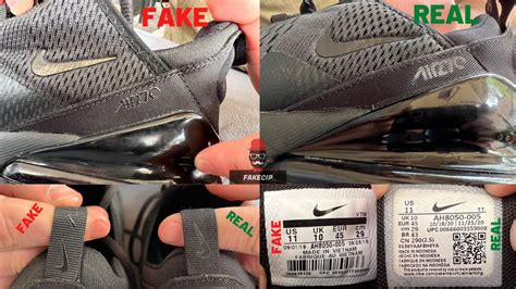 nike air max 270 original vs fake|nike 270 counterfeit.